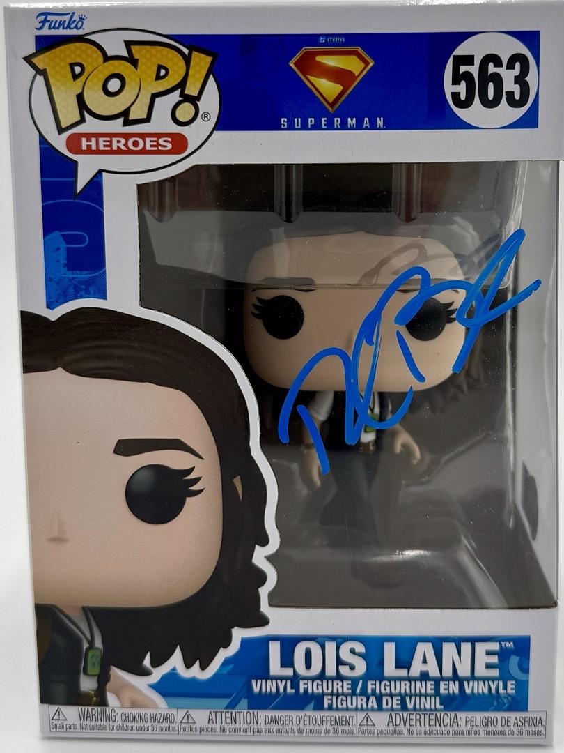 Rachel Brosnahan signed "Lois Lane" Funko Pop #563 (Superman) - Beckett COA